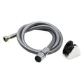 GRİ PLASTİK PERLATÖRLÜ TAHARATMATİK HORTUM 120CM (5538) 1