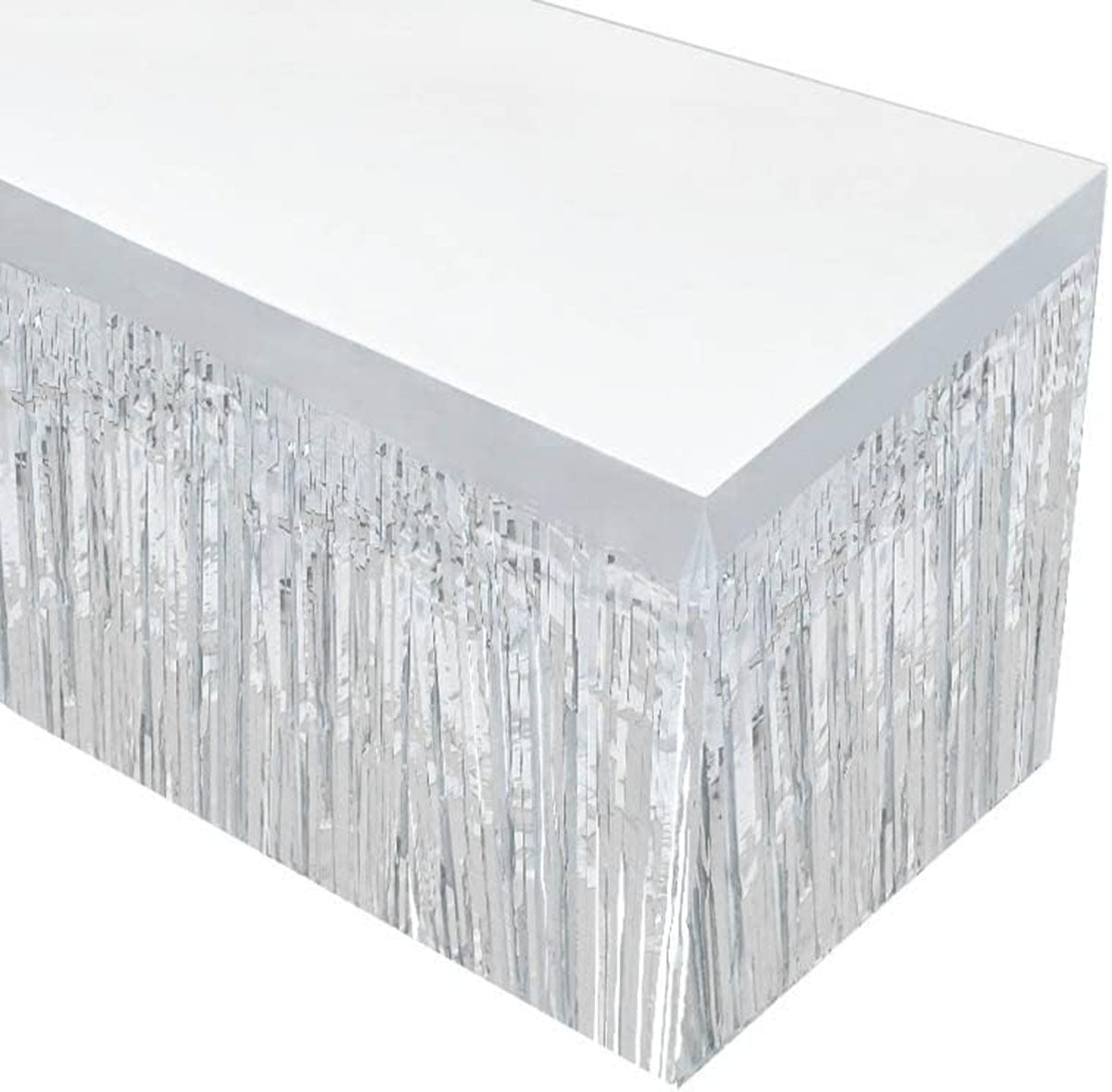 Gümüş Metalize Masa Eteği 275x75 cm – Kendinden Yapışkanlı (5538) 3