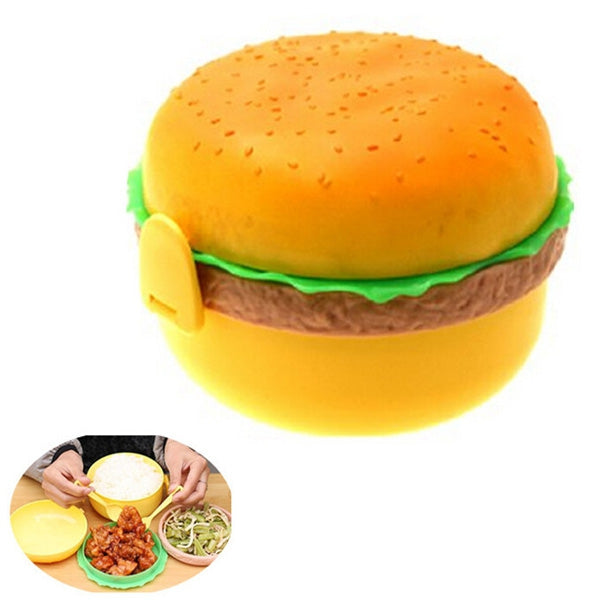Hamburger Tasarımlı Beslenme Kabı 1