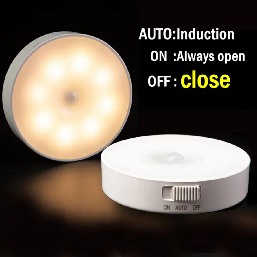Hareket Sensörlü Usb Şarjlı Led Işık Lamba (5538) 4