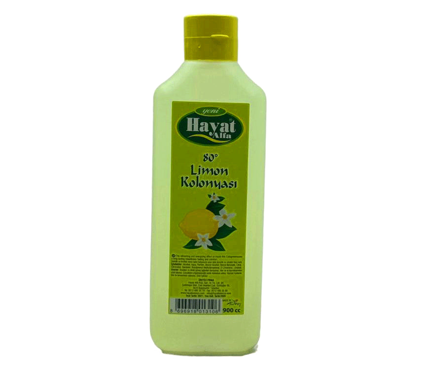 HAYAT 900ML LİMON KOLONYA BİDON (5538) 1