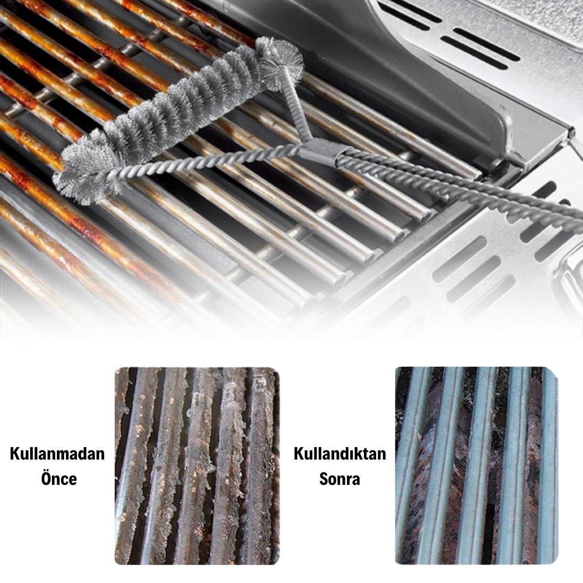 Izgara Tel Temizlik Fırçası (5538) 2