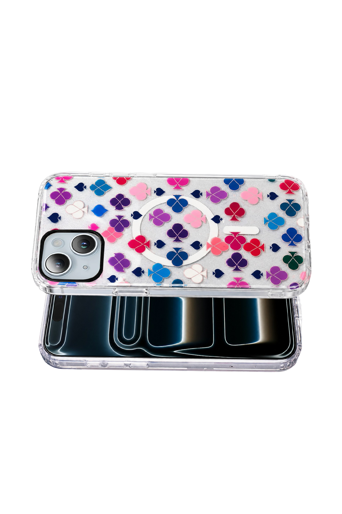 Onegif Apple iPhone 14 Desina Magsafe Kapak - Desen 3 3