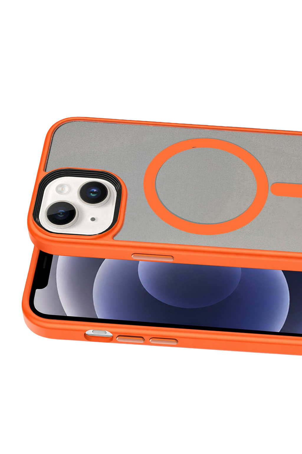Joko Apple iPhone 14 Megane Magsafe Kapak - Turuncu 2
