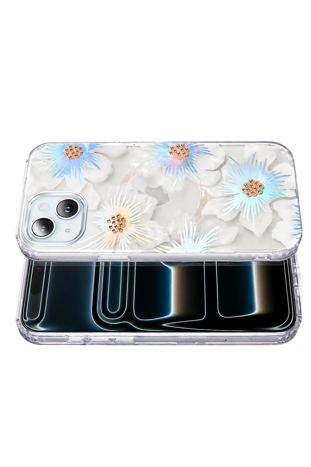 Onegif Apple iPhone 15 Desina Magsafe Kapak - Desen 2 3