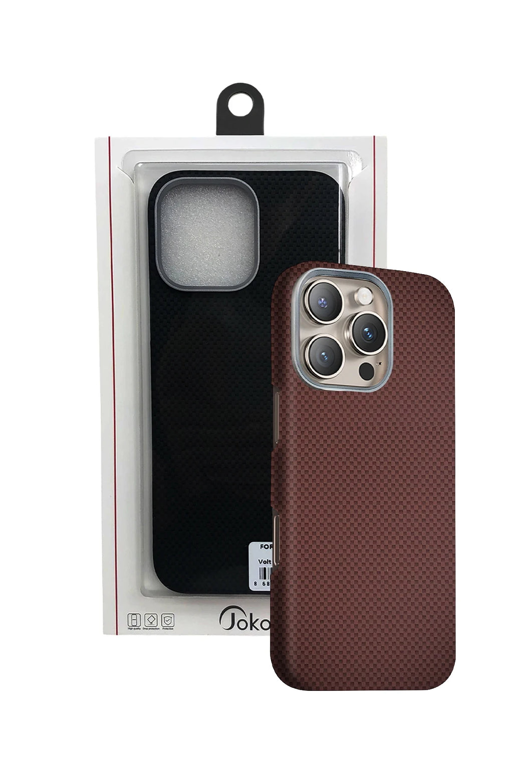 Joko Apple iPhone 15 Pro Max Volt Magsafe Kapak - Kırmızı 4