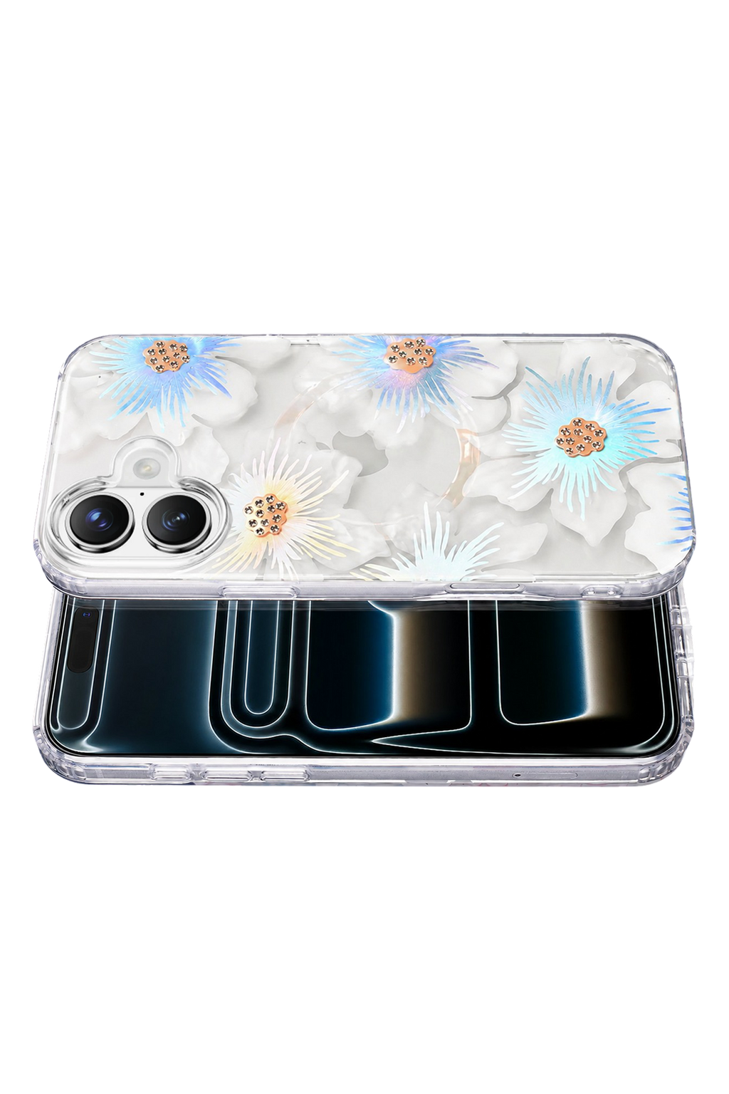 Onegif Apple iPhone 16 Desina Magsafe Kapak - Desen 2 3