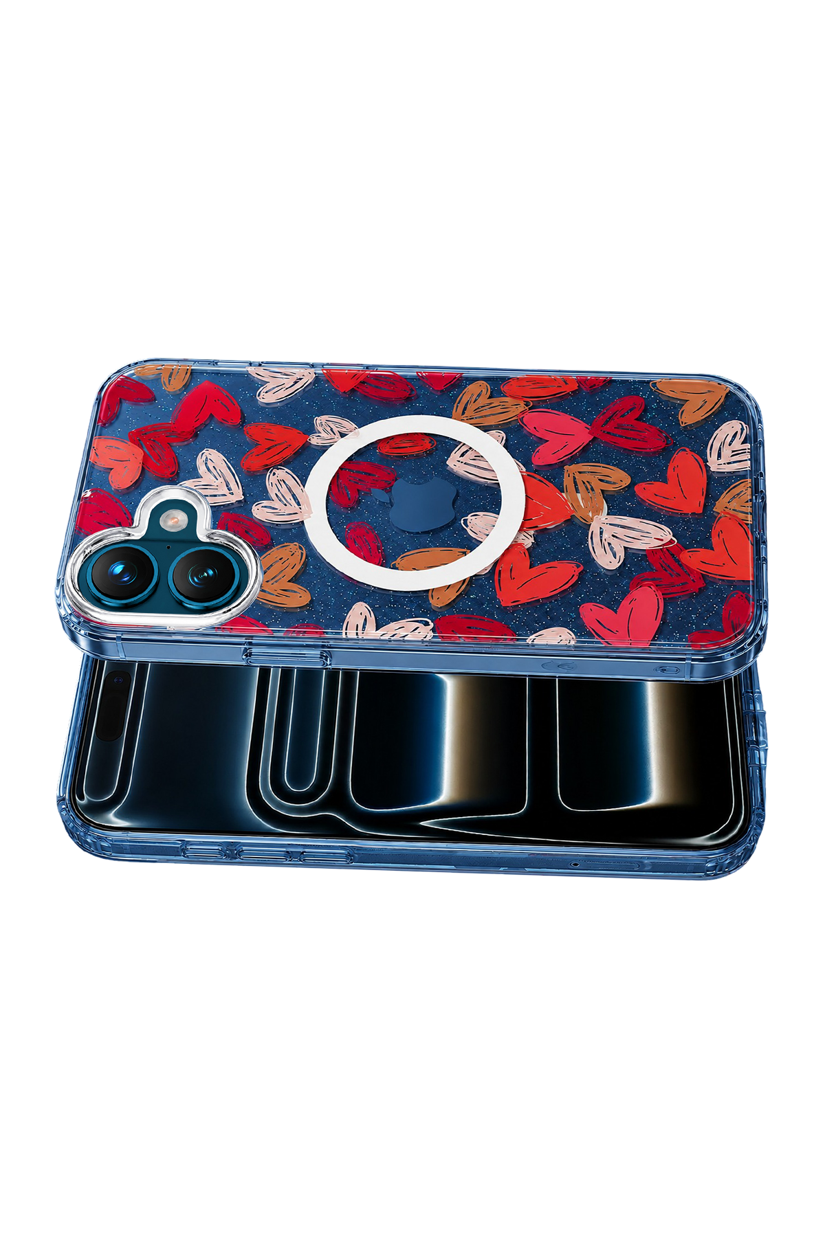 Onegif Apple iPhone 16 Desina Magsafe Kapak - Desen 6 3