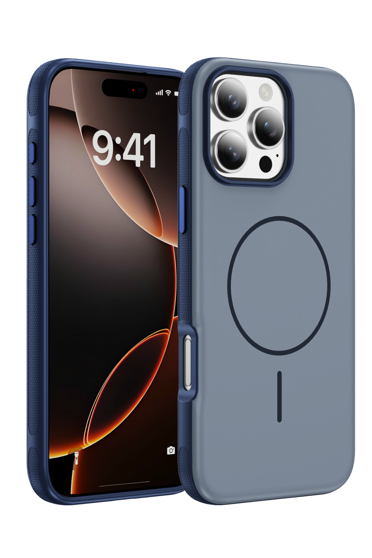 Joko Apple iPhone 16 Pro Max Neksa Magsafe Kapak - Lacivert 1