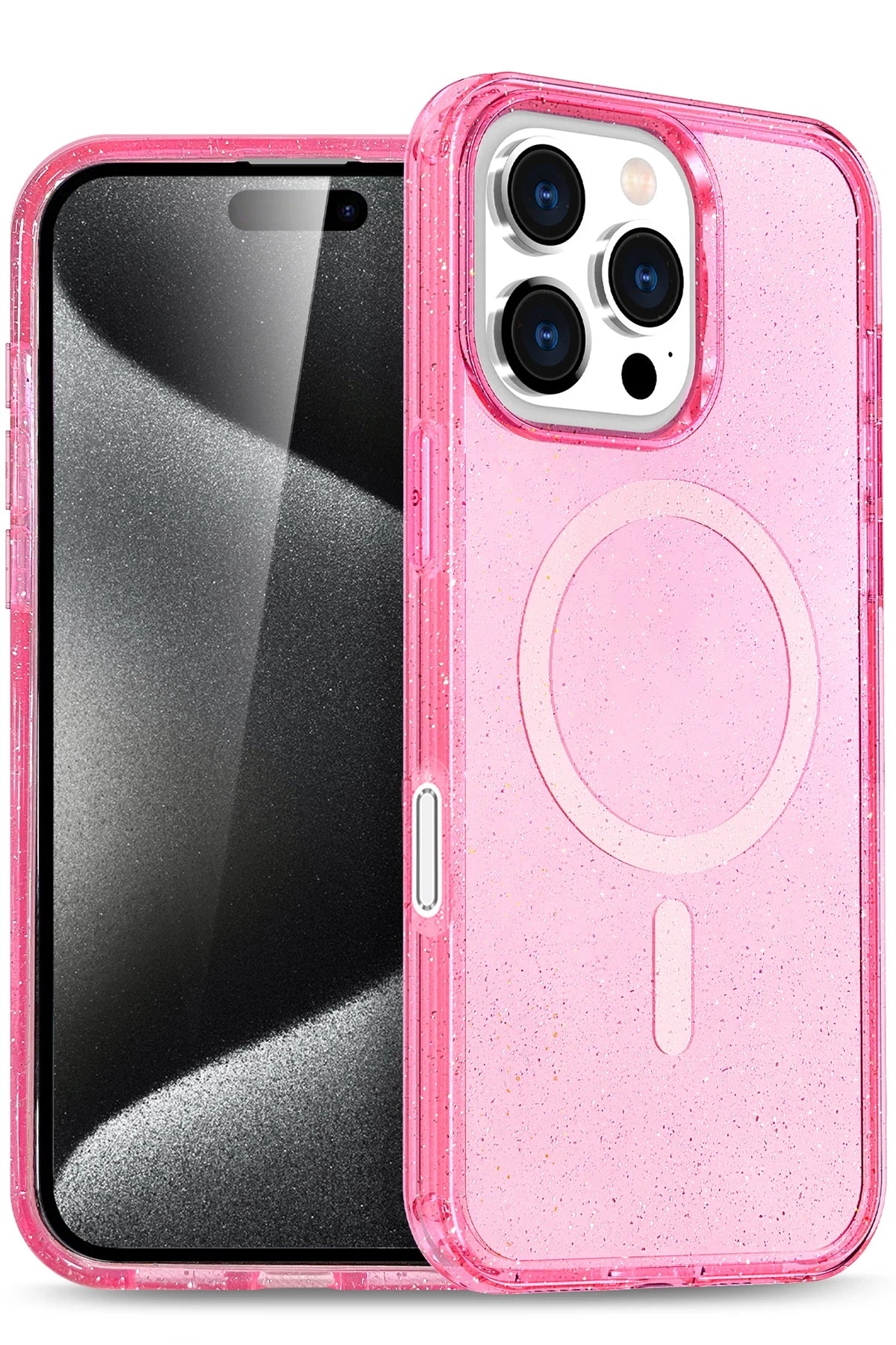 Joko Apple iPhone 16 Pro Max Star Magsafe Kapak - Pembe 1