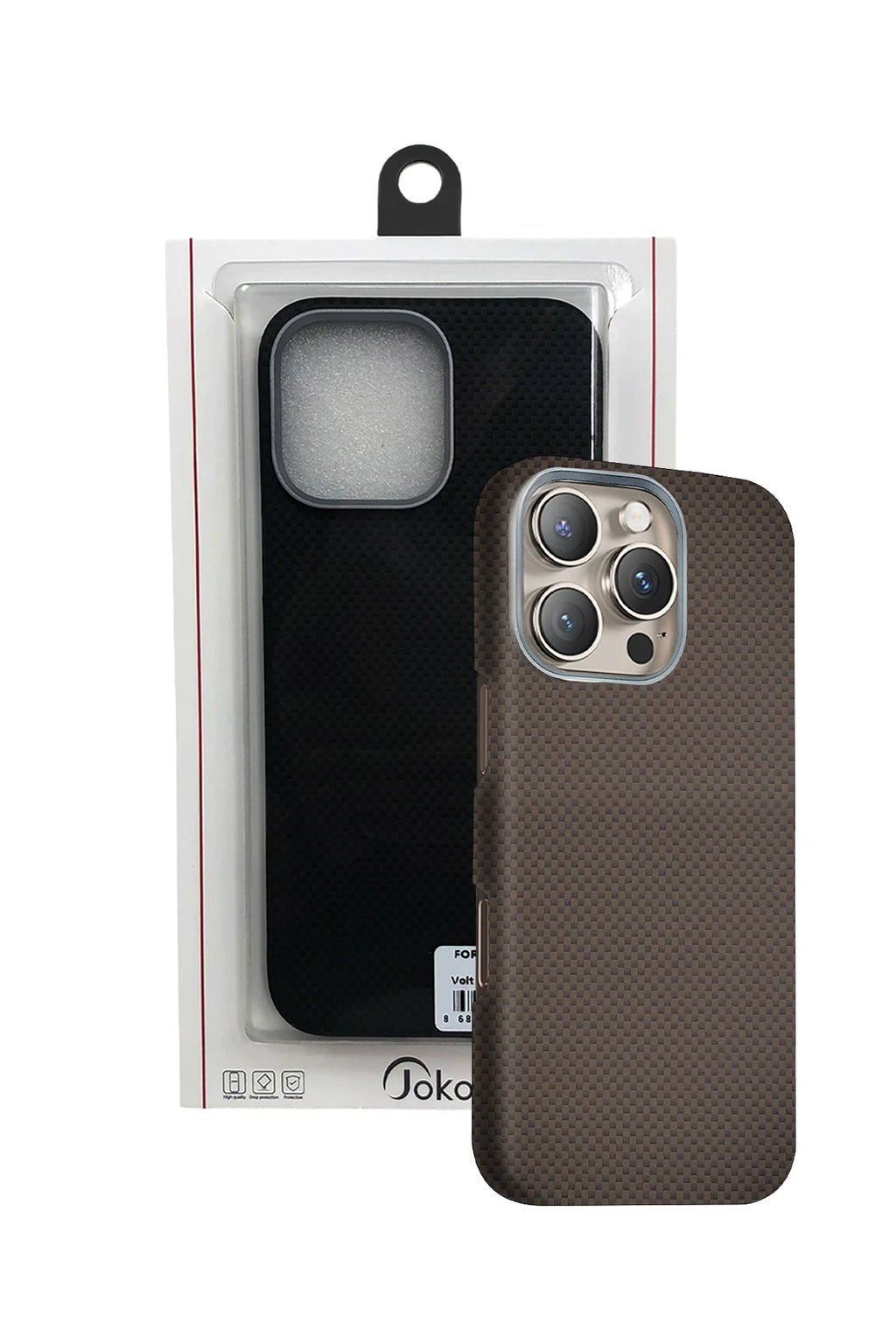 Joko Apple iPhone 16 Pro Max Volt Magsafe Kapak - Kahverengi 4