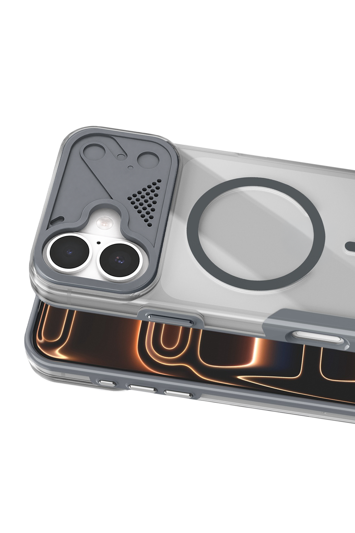 Joko Apple iPhone 16 Zinko Magsafe Kapak - Titan Gri 2