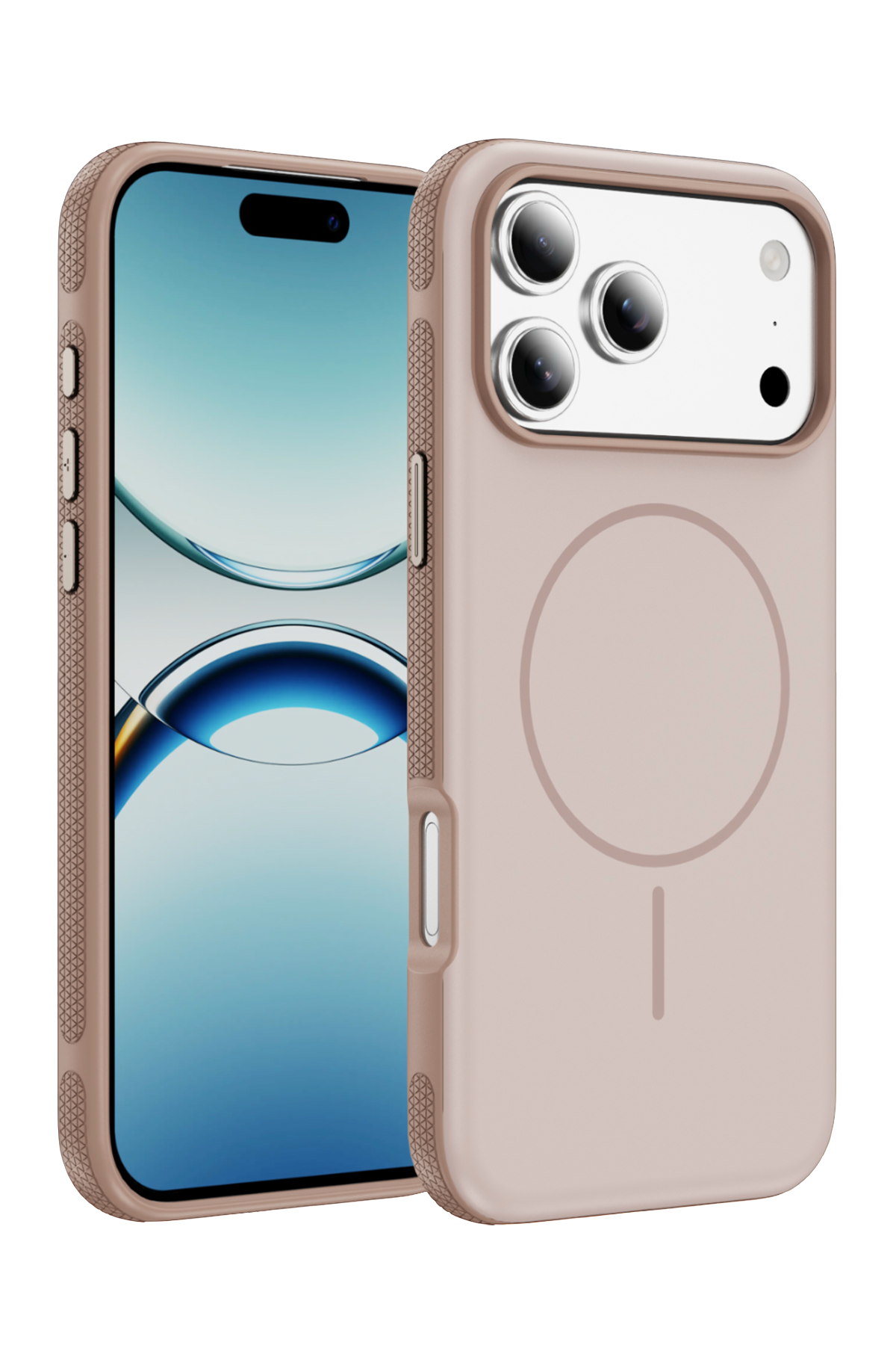 Joko Apple iPhone 17 Pro Max Neksa Magsafe Kapak - Rose 1