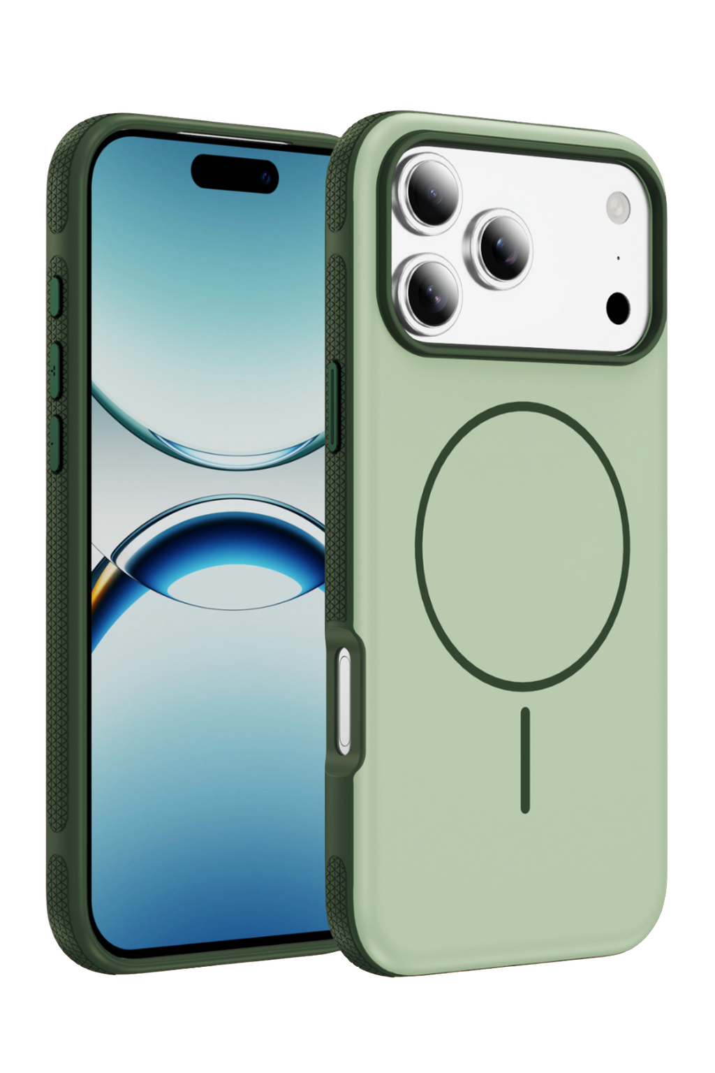 Joko Apple iPhone 17 Pro Max Neksa Magsafe Kapak- Yeşil 1