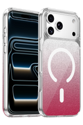 Onegif Apple iPhone 17 Pro Max Sora Simli Magsafe Kapak - Kırmızı 1