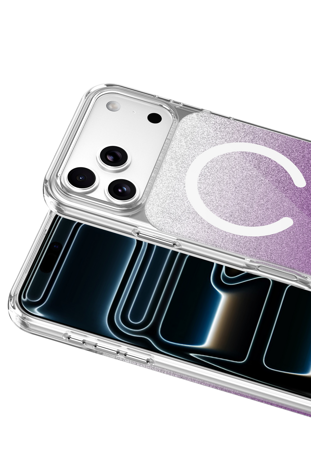 Onegif Apple iPhone 17 Pro Max Sora Simli Magsafe Kapak - Mor 2