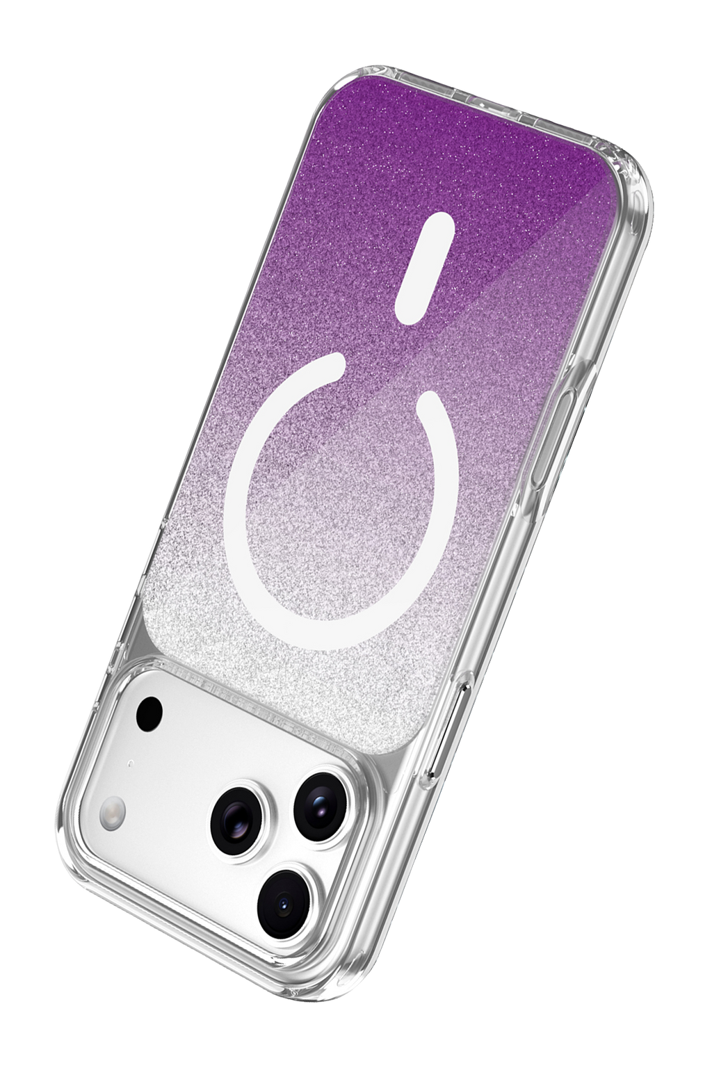 Onegif Apple iPhone 17 Pro Max Sora Simli Magsafe Kapak - Mor 4