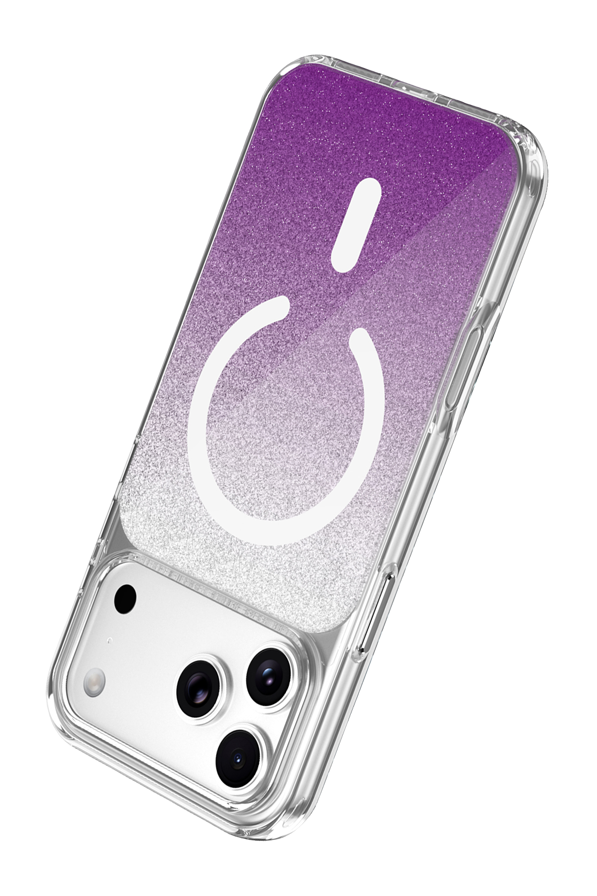 Onegif Apple iPhone 17 Pro Max Sora Simli Magsafe Kapak - Mor 4