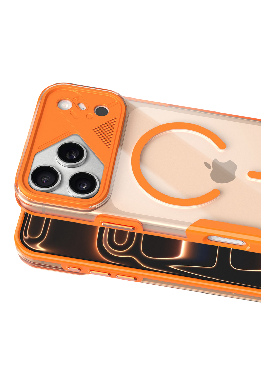 Joko Apple iPhone 17 Pro Max Zinko Magsafe Kapak - Turuncu 2