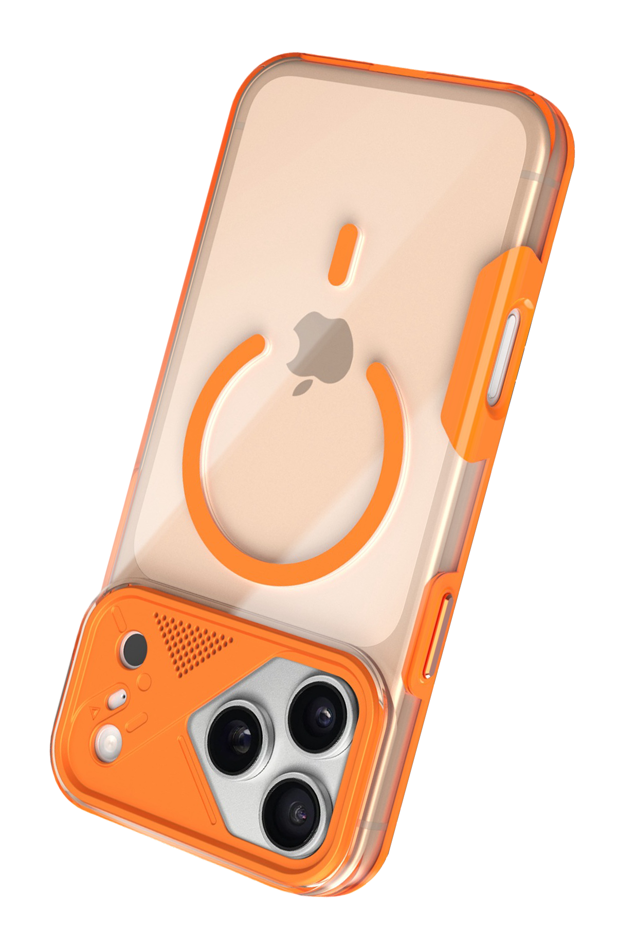 Joko Apple iPhone 17 Pro Max Zinko Magsafe Kapak - Turuncu 4