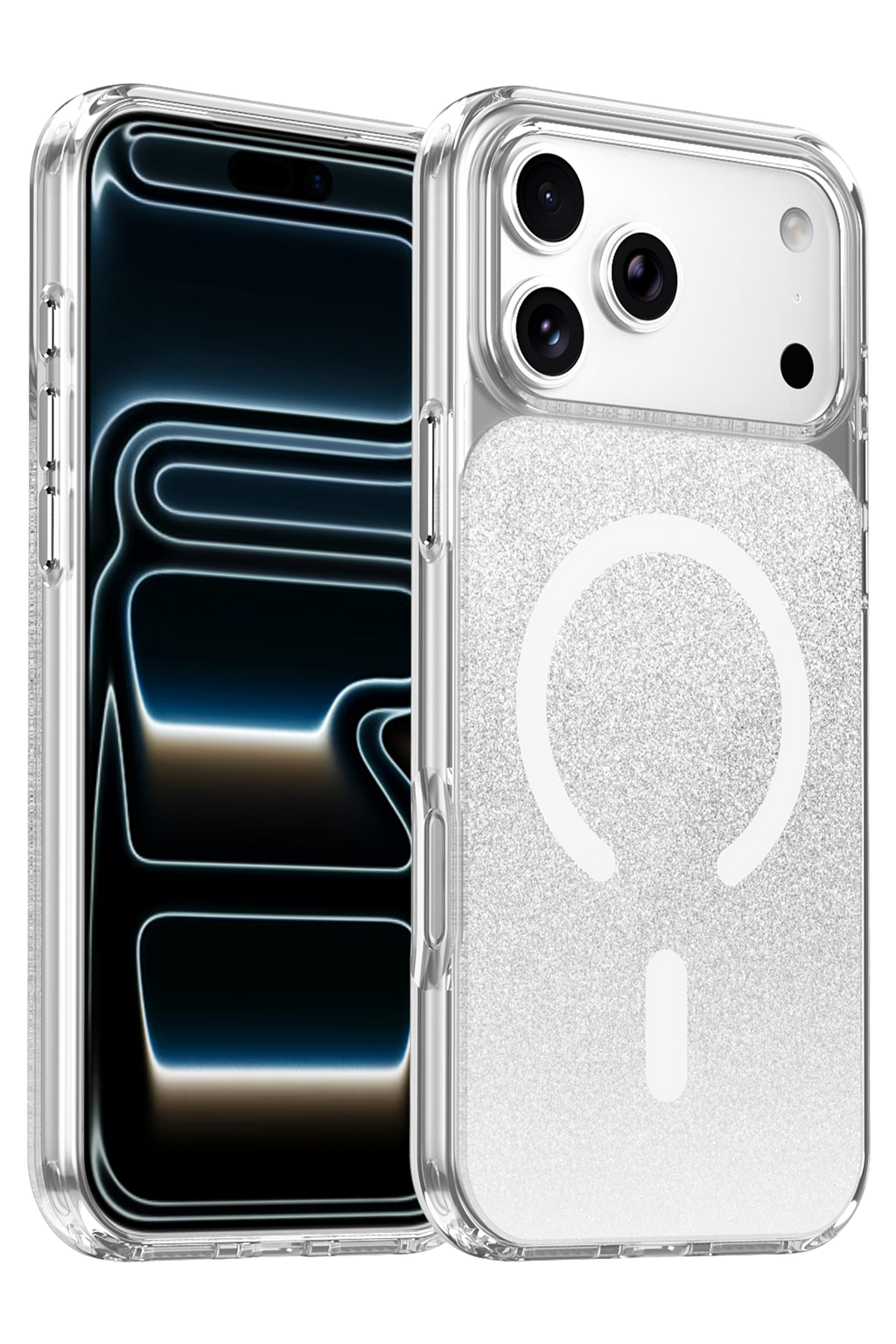 Onegif Apple iPhone 17 Pro Sora Simli Magsafe Kapak - Beyaz 1