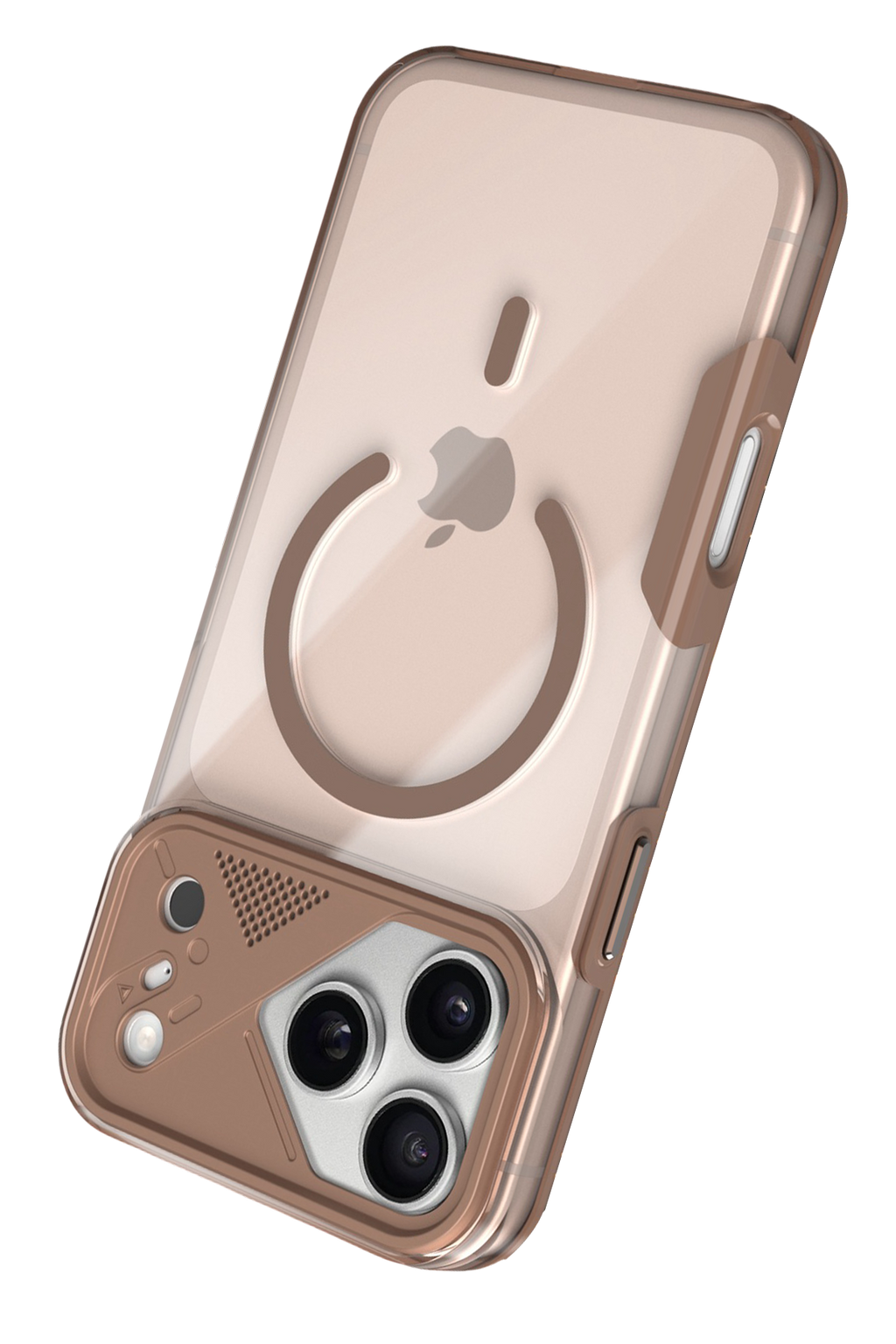 Joko Apple iPhone 17 Pro Zinko Magsafe Kapak - Çöl Titanyum 4