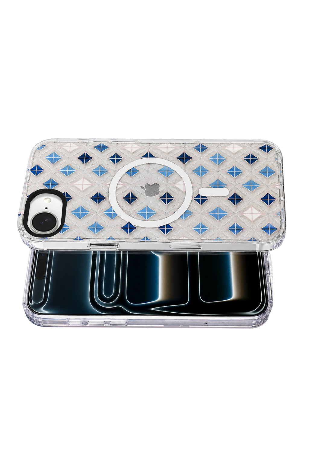 Onegif Apple iPhone 17E Desina Magsafe Kapak - Desen 4 3