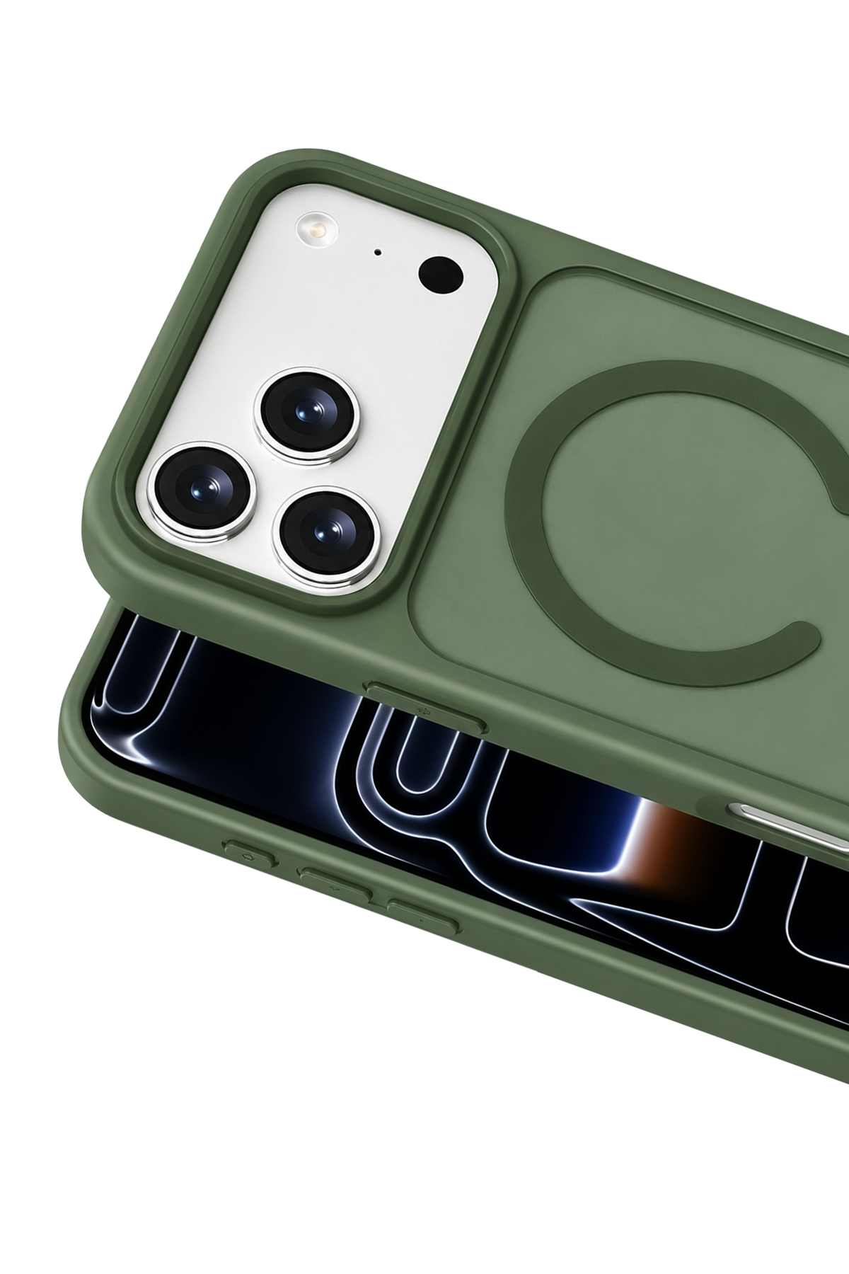 Joko Apple iPhone 18 Pro Jota Magsafe Kapak - Koyu Yeşil 2