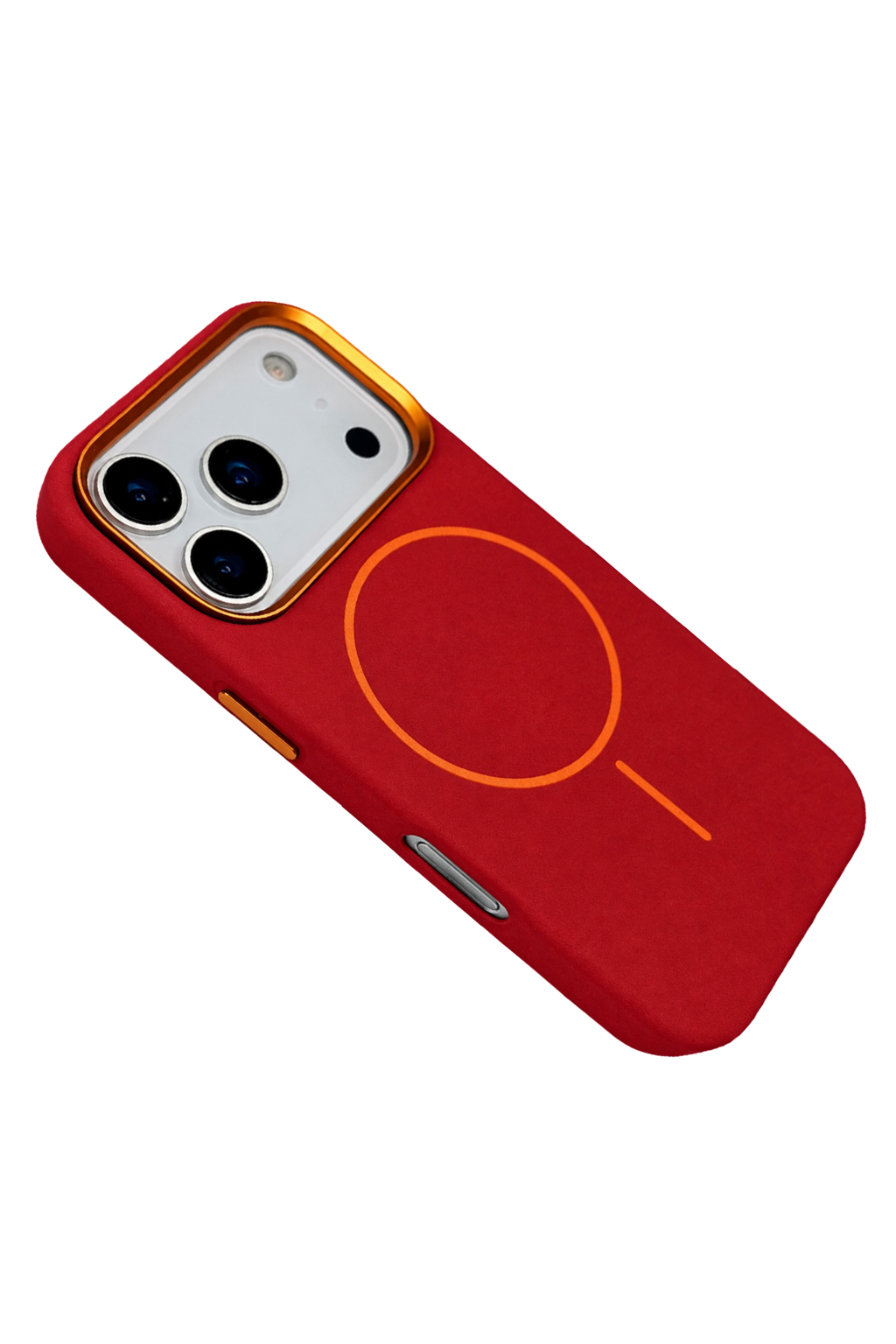 Joko Apple iPhone 18 Pro Max Luno Deri Magsafe Kapak - Bordo 2
