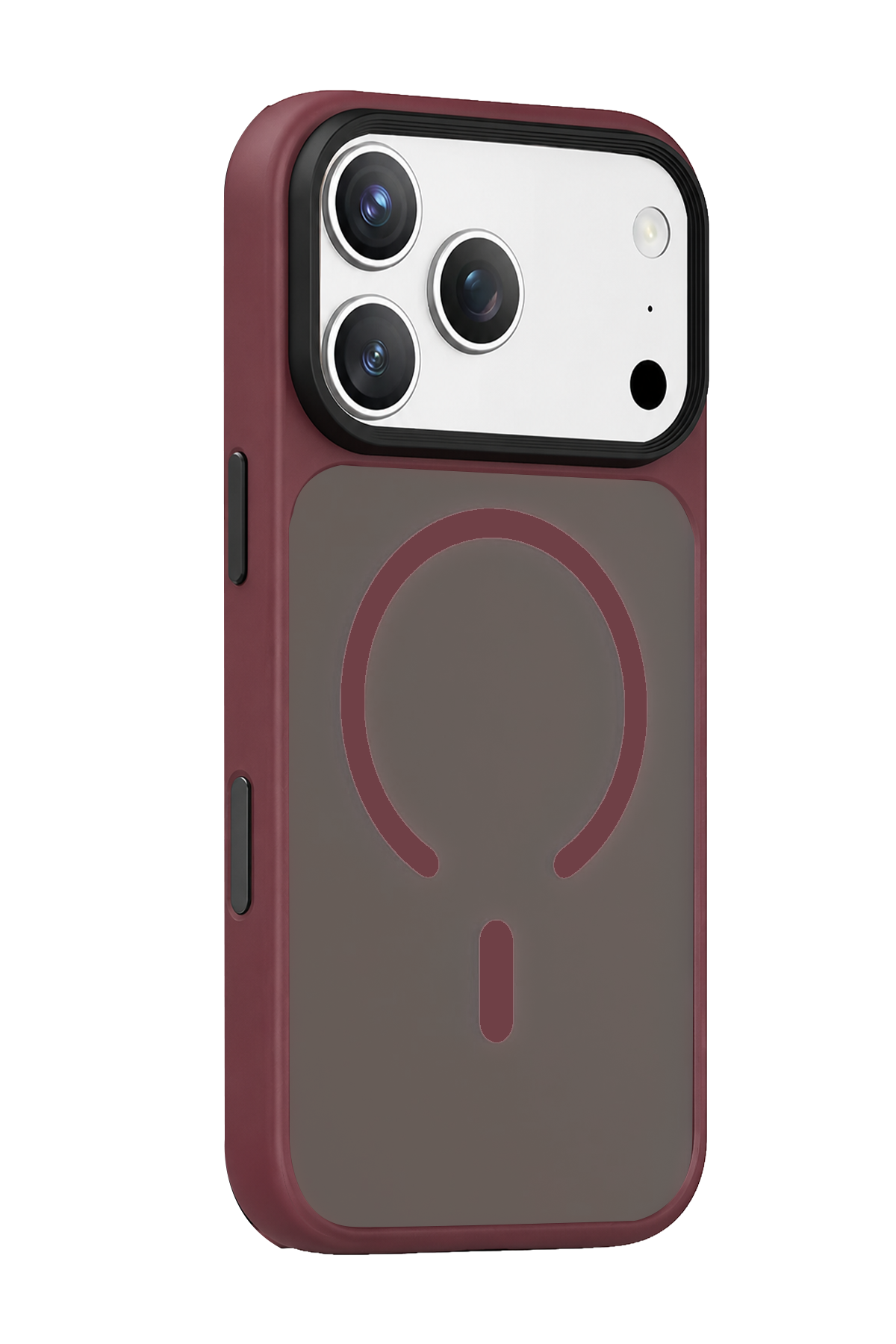 Joko Apple iPhone 18 Pro Megane Magsafe Kapak - Bordo 2