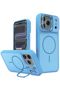 Joko Apple iPhone 18 Pro Pale Magsafe Standlı Kapak - Sierra Blue 1