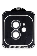 Joko Apple iPhone 11 PVD Metal Kamera Lens - Siyah 1