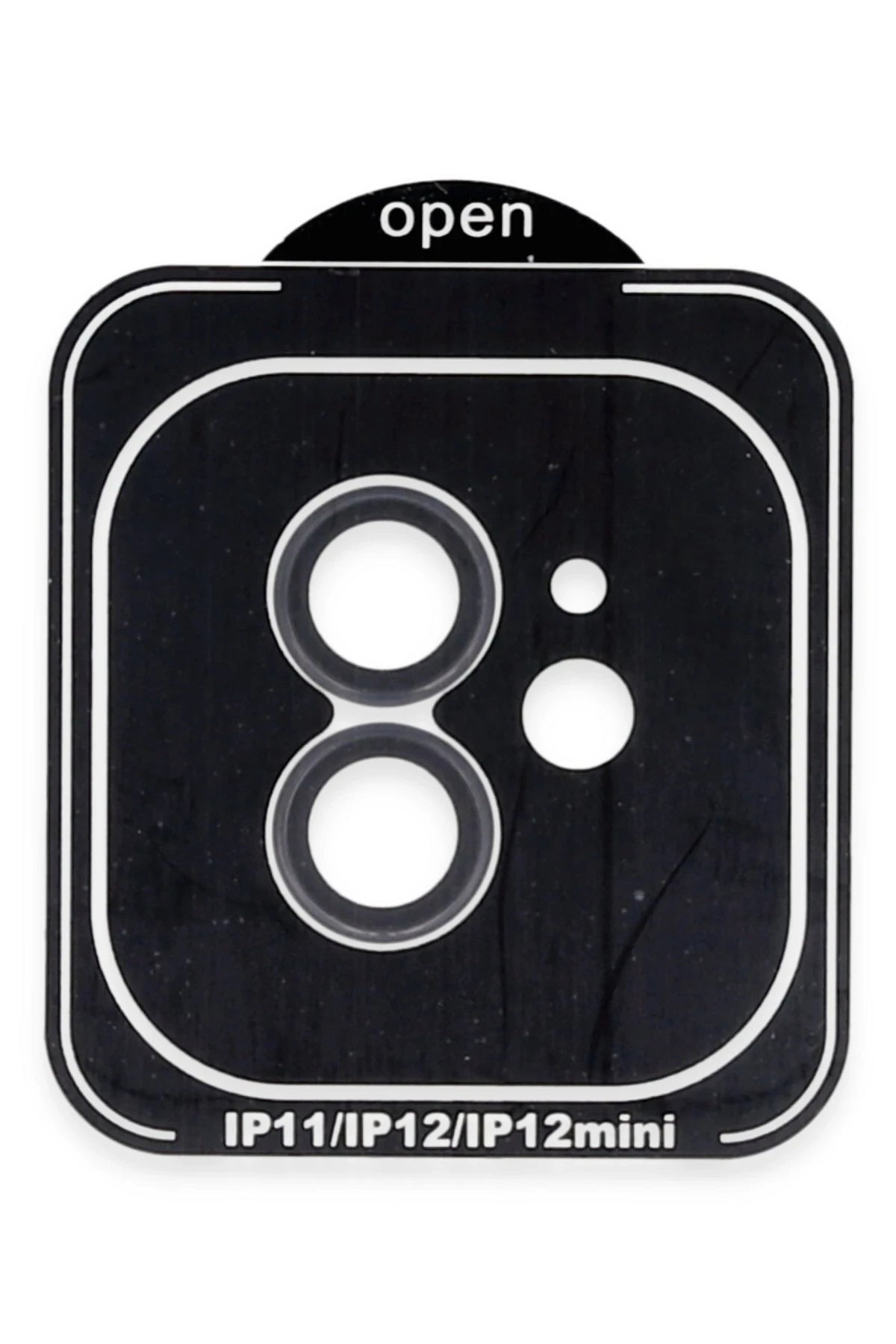 Joko Apple iPhone 11 PVD Metal Kamera Lens - Siyah 1