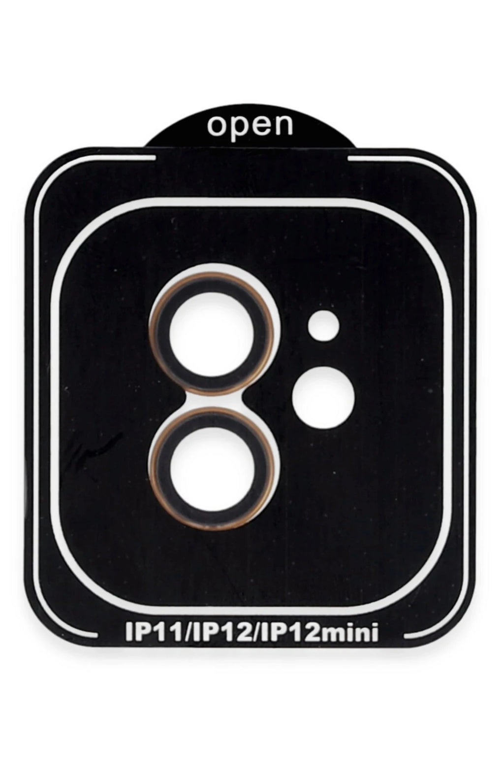 Joko Apple iPhone 11 PVD Metal Kamera Lens - Turuncu 1