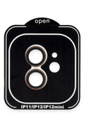Joko Apple iPhone 11 PVD Metal Kamera Lens - Turuncu 1