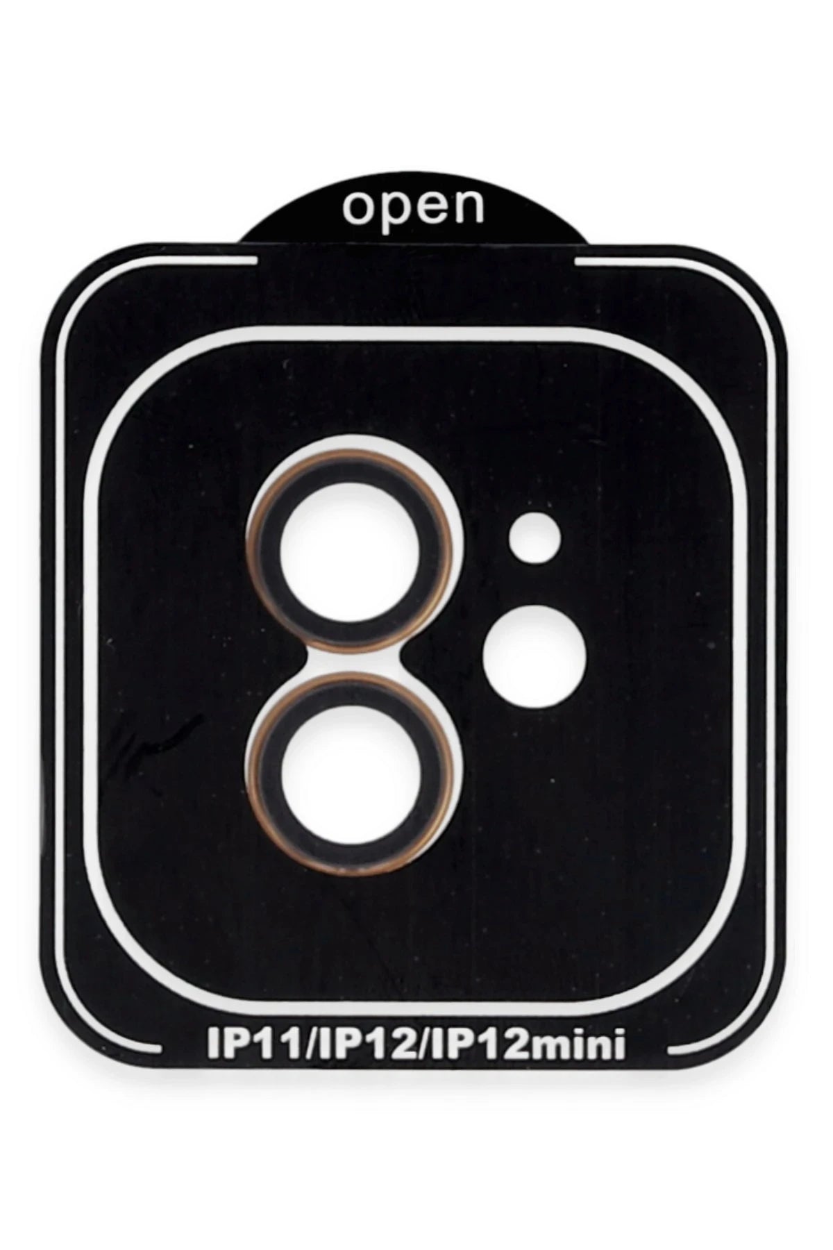 Joko Apple iPhone 11 PVD Metal Kamera Lens - Turuncu 1