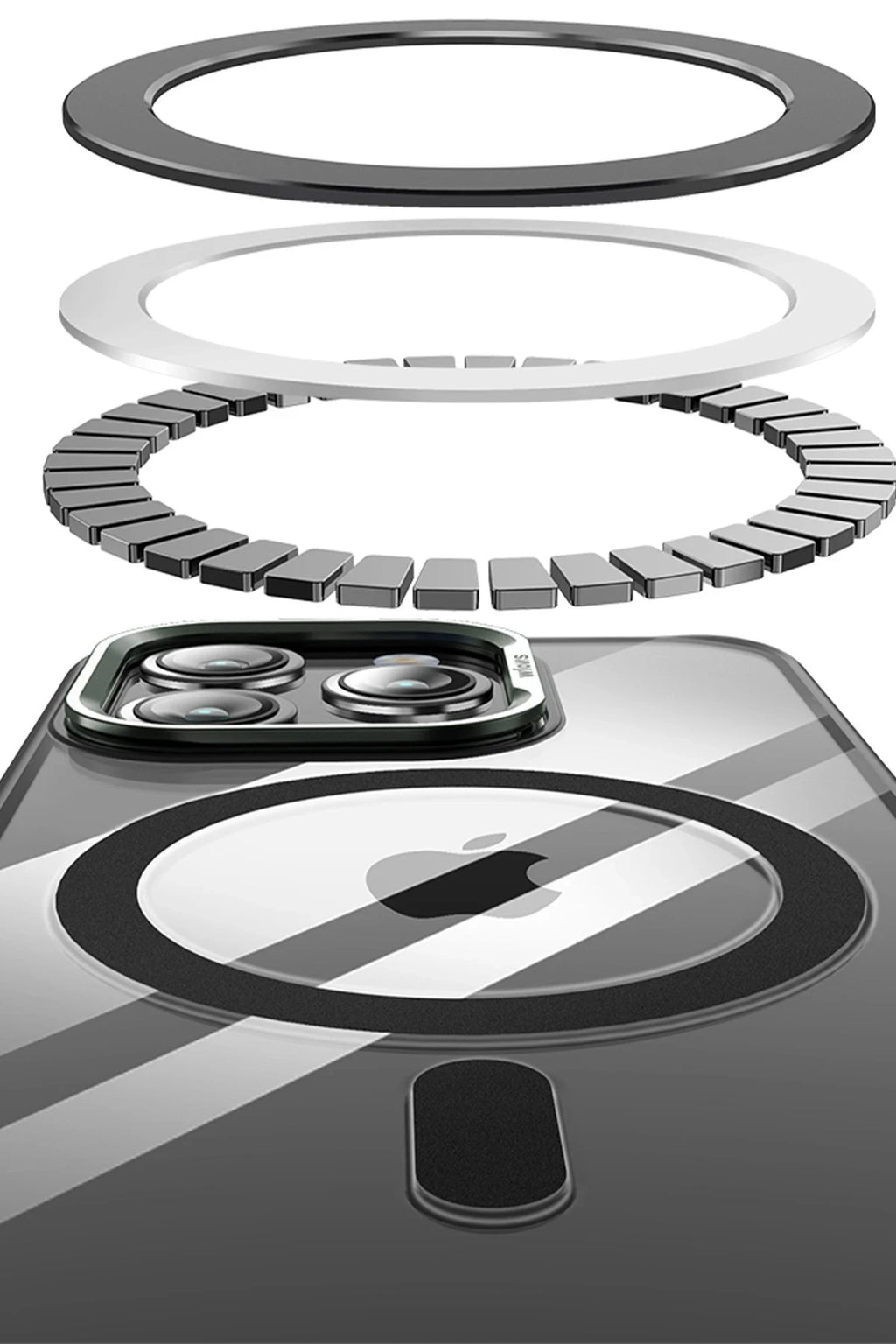 Joko Apple iPhone 14 Pro Drop Magsafe Kapak - Titan Gri 3