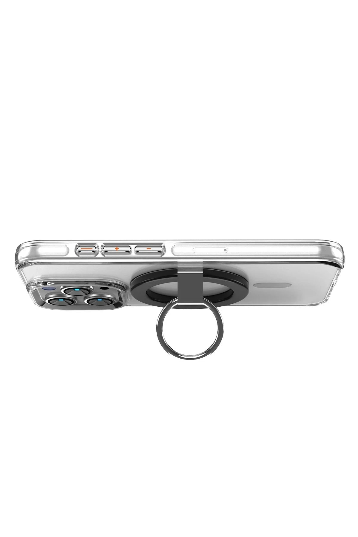 Joko Apple iPhone 14 Pro Kılıf Crystal Magsafe Kapak - Siyah 6