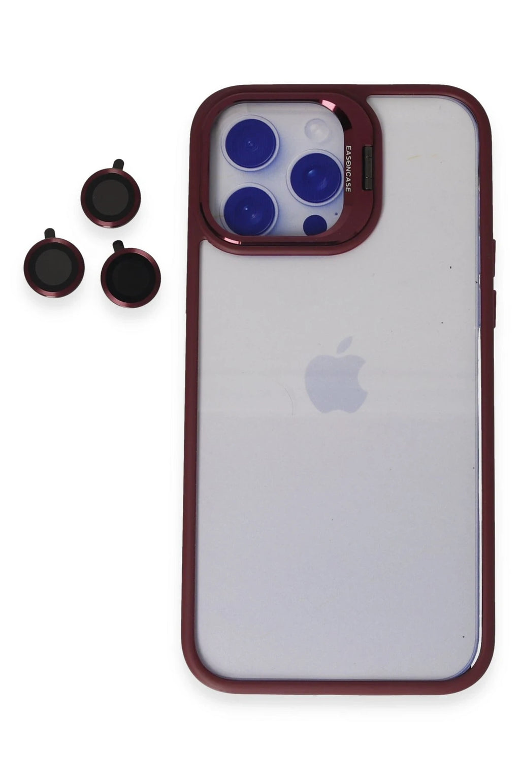 Joko Apple iPhone 14 Pro Kılıf Roblox Lens Standlı Kapak - Bordo 1
