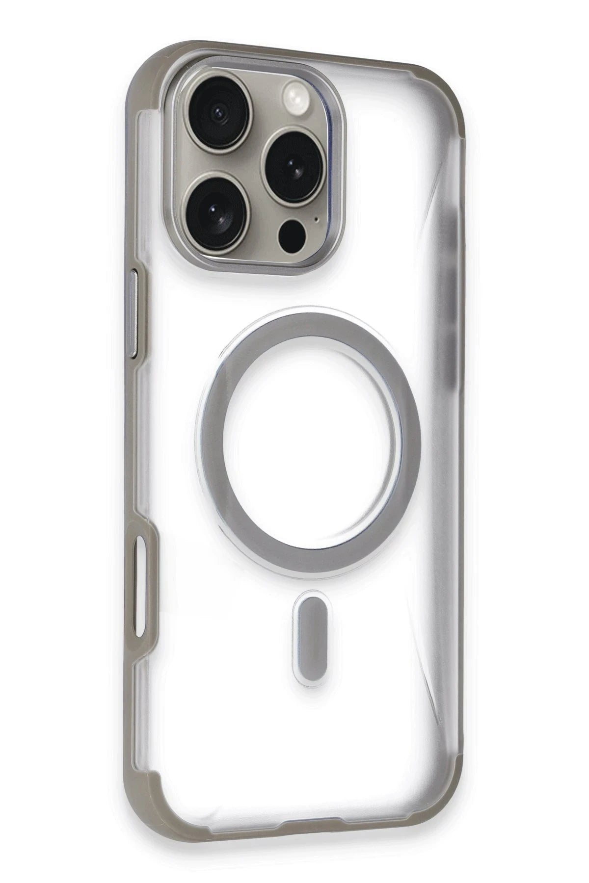 Joko Apple iPhone 14 Pro Max Hilton Magsafe Kapak - Titan Gri 1