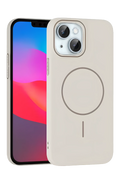 Joko Apple iPhone 15 Plus Broş Magsafe Kapak - Krem 1