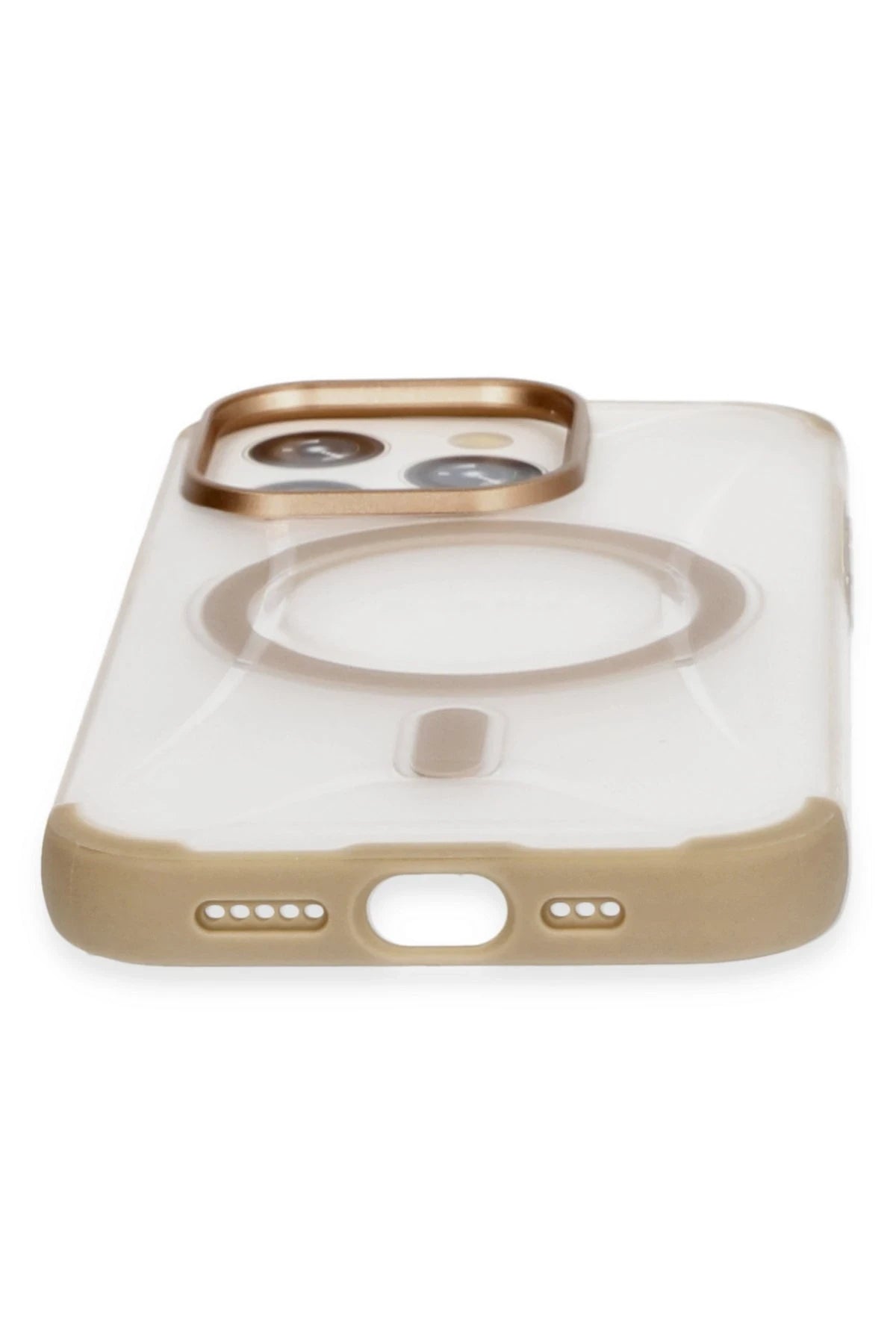 Joko Apple iPhone 15 Pro Hilton Magsafe Kapak - Gold 3