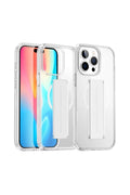 Joko Apple iPhone 15 Pro Max Kılıf Alfa Magsafe Standlı Kapak - Şeffaf 1