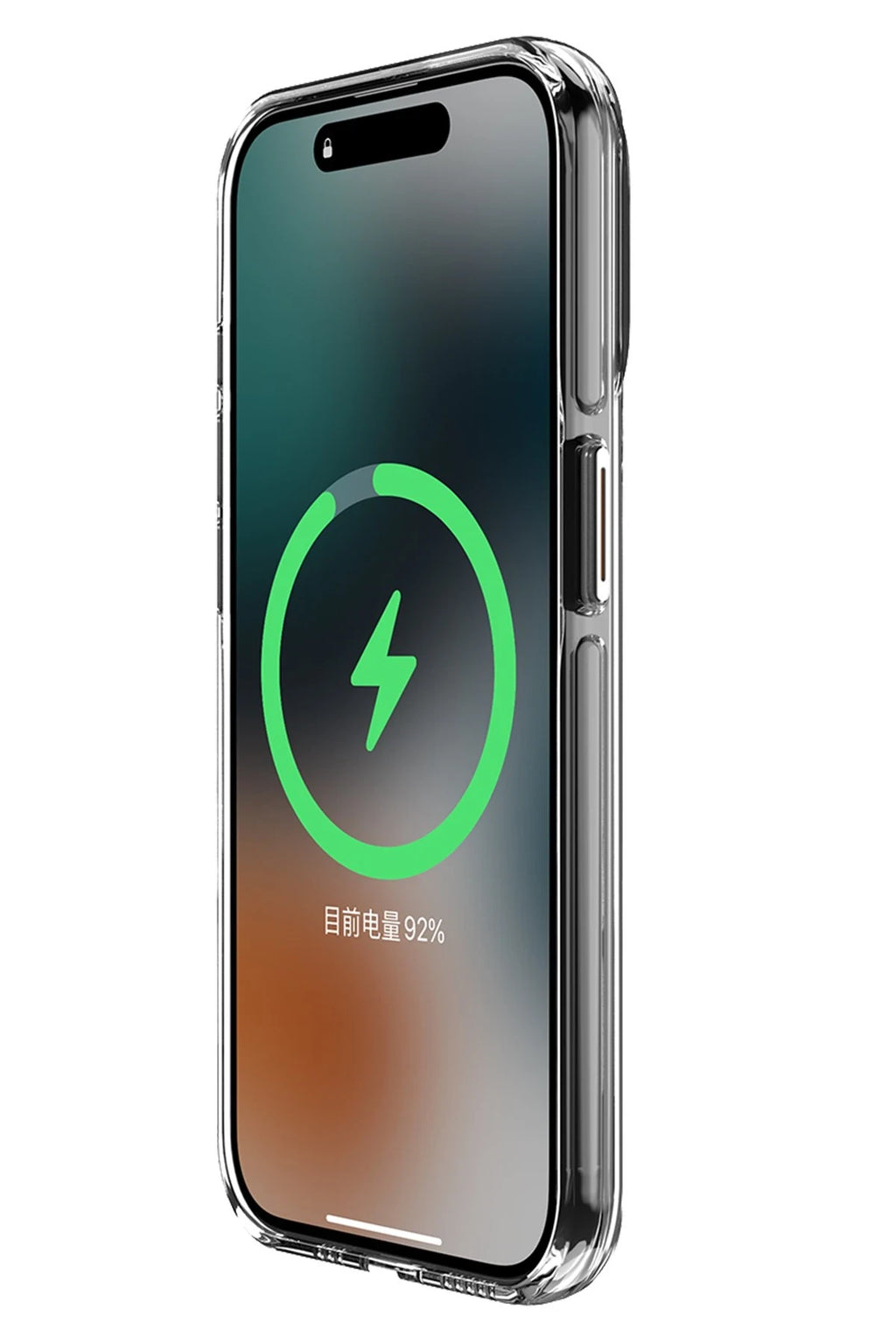 Joko Apple iPhone 15 Pro Max Kılıf Crystal Magsafe Kapak - Şeffaf 7