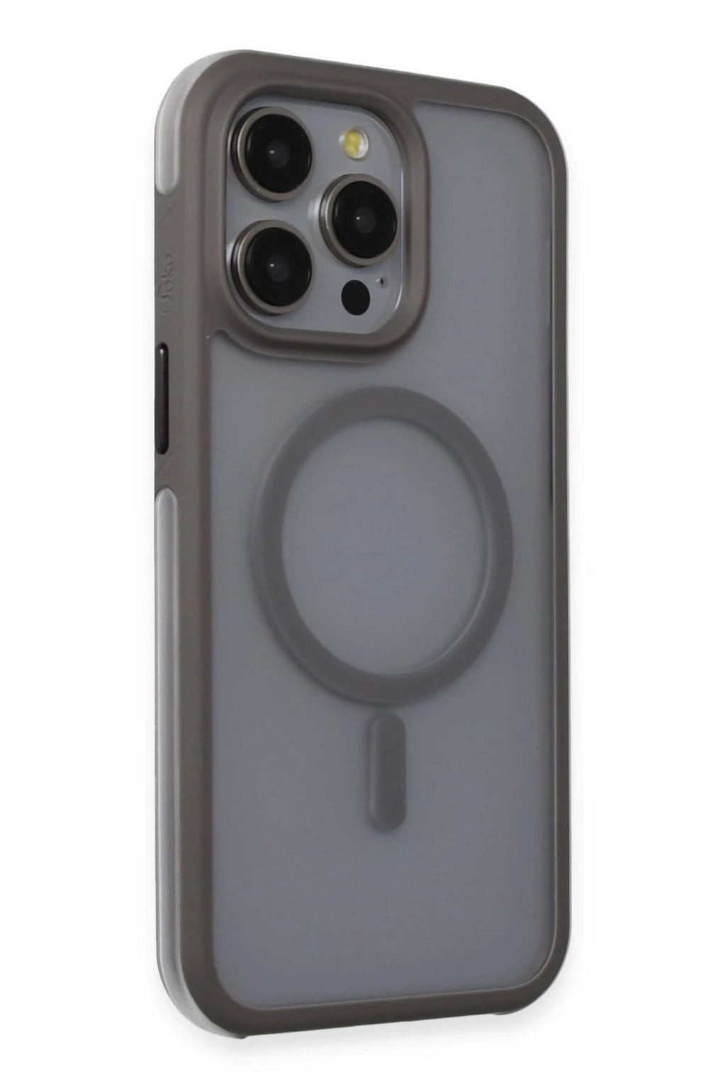 Joko Apple iPhone 15 Pro Max Toras Airbag Magsafe Kapak - Titan Gri 1