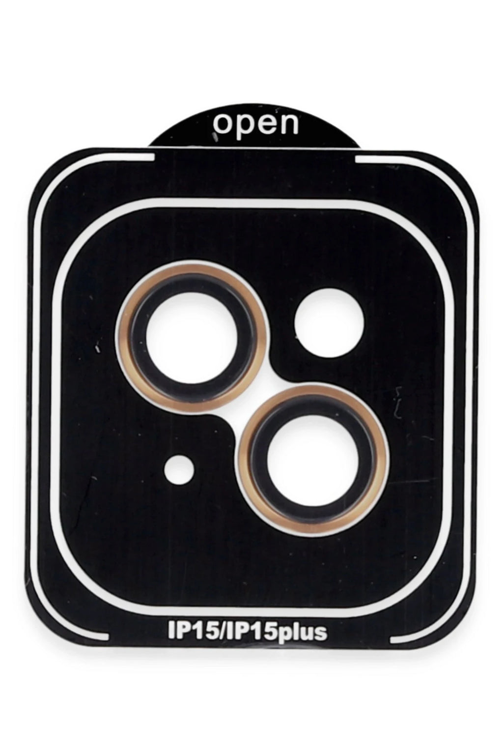 Joko Apple iPhone 15 PVD Metal Kamera Lens - Turuncu 1