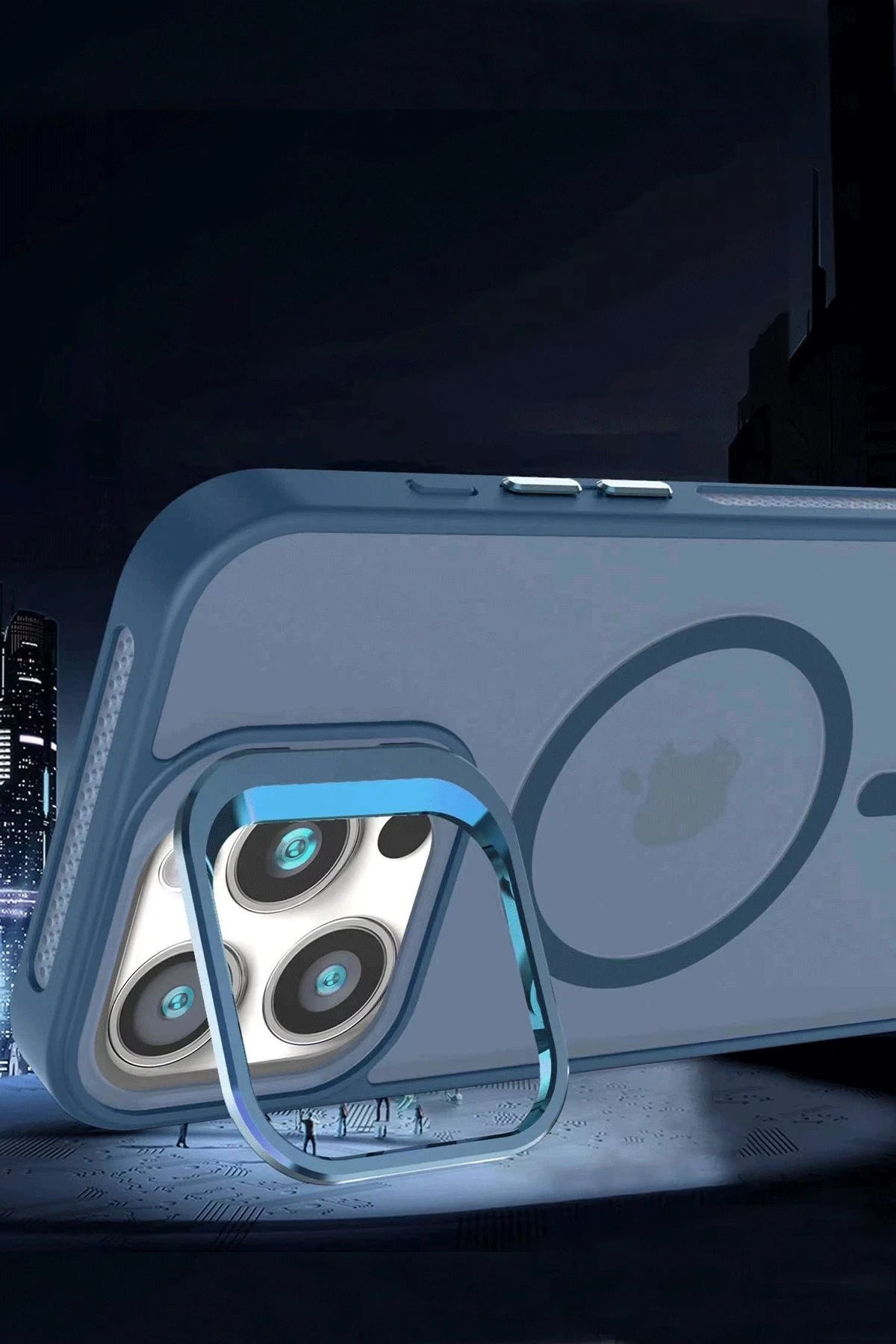 Joko Apple iPhone 16 Flet Lens Magsafe Kapak - Siyah 2