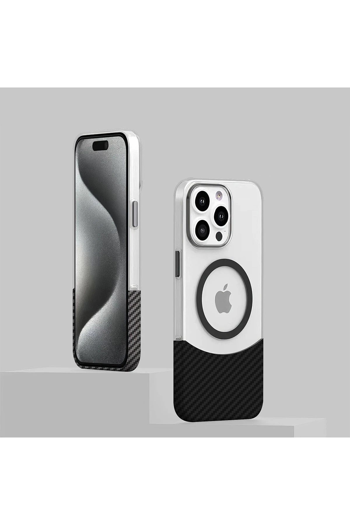 Joko Apple iPhone 16 Plus Carbon Puzzle Magsafe Kapak - Yeşil 3