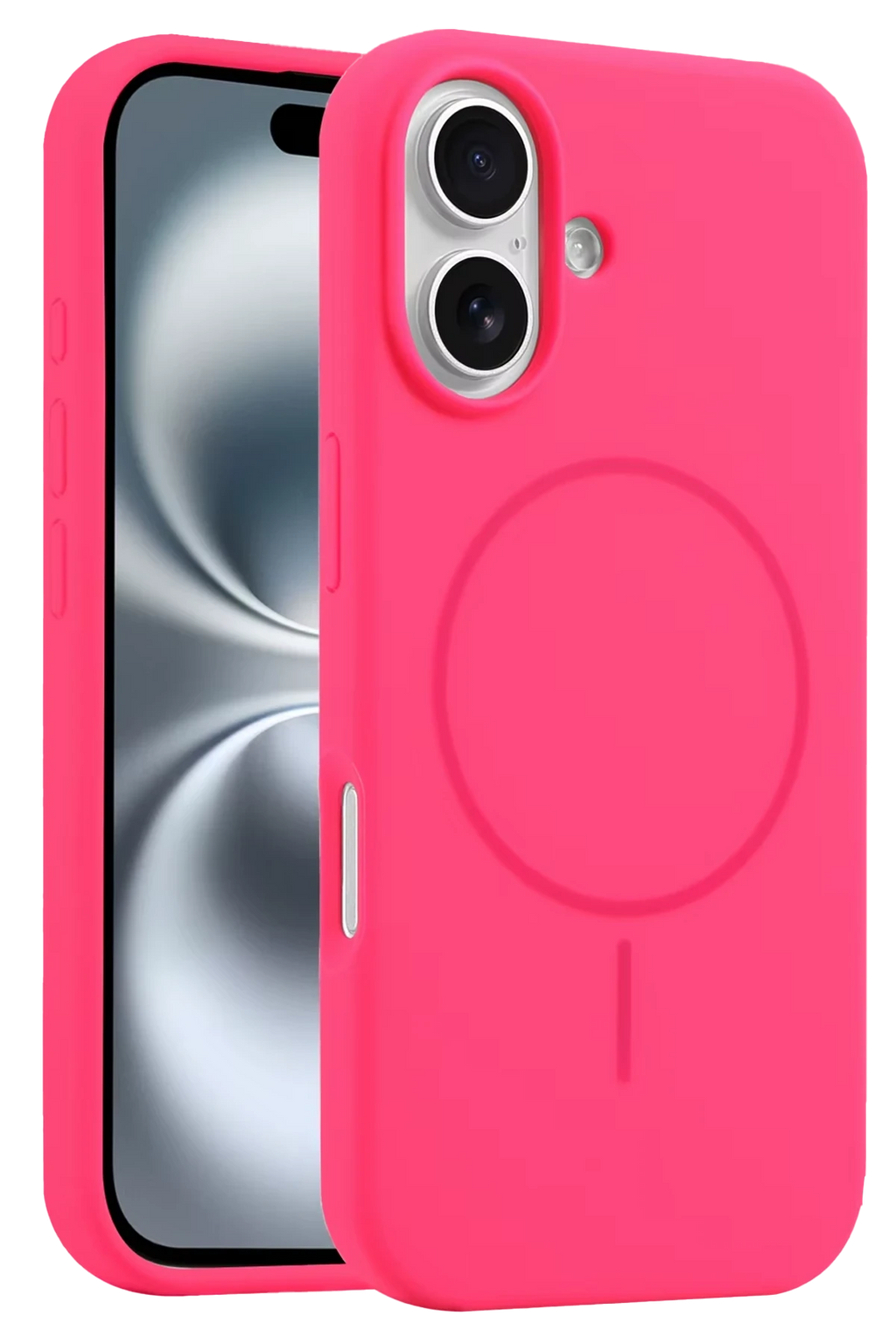 Joko Apple iPhone 16 Plus Kılıf Jully Magsafe Kapak - Pembe 1
