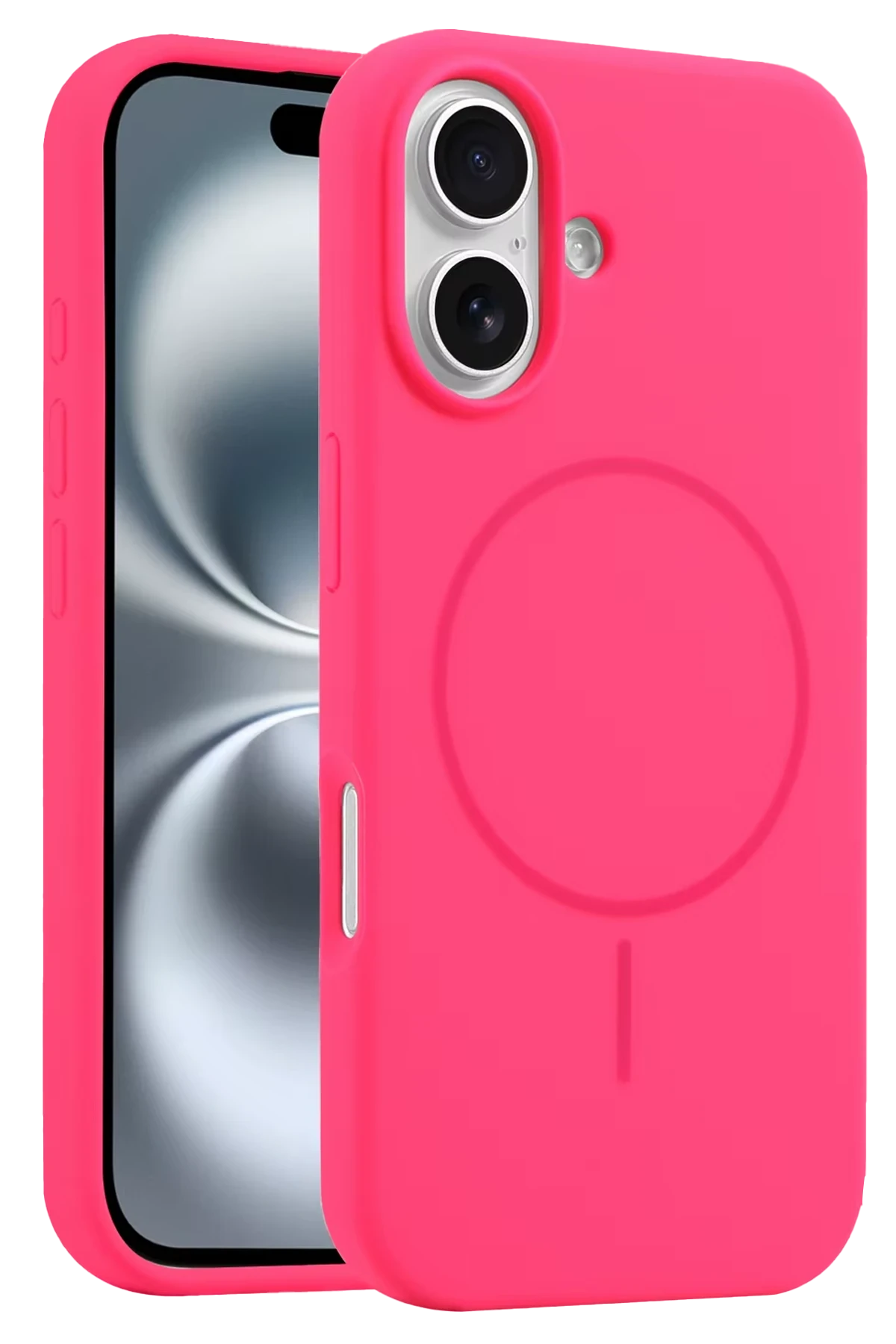 Joko Apple iPhone 16 Plus Kılıf Jully Magsafe Kapak - Pembe 1